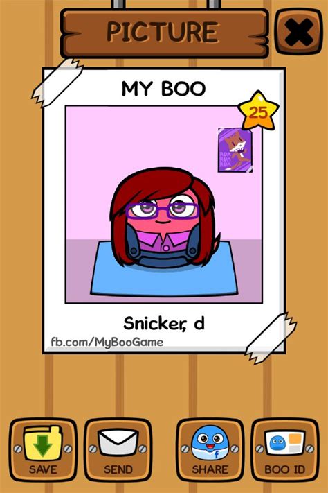 This is my boo after 4 weeks. It's a awesome app get it | Boo games ...