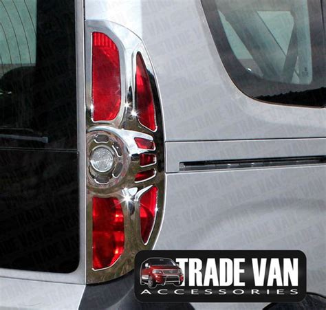 Vauxhall Combo 2012 Rear Light Covers ABS Chrome |Vauxhall Combo Rear Styling Accessories