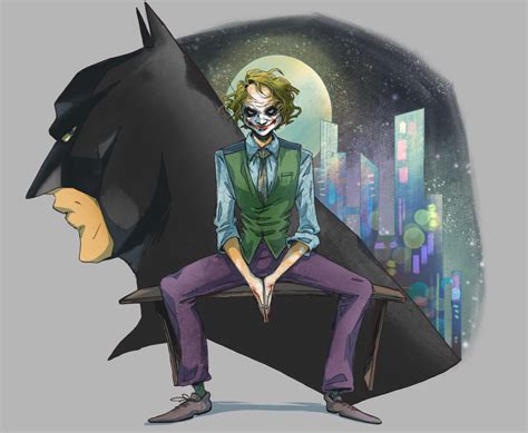 Batman And Joker Fan Art