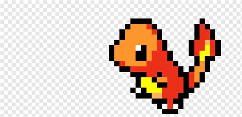 Pikachu charmander pixel art charizard, bit, texto, pokemon, Art º png | PNGWing