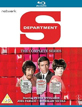 Department S: The Complete Series [Blu-ray]: Amazon.co.uk: Peter Wyngarde, Joel Fabiani ...