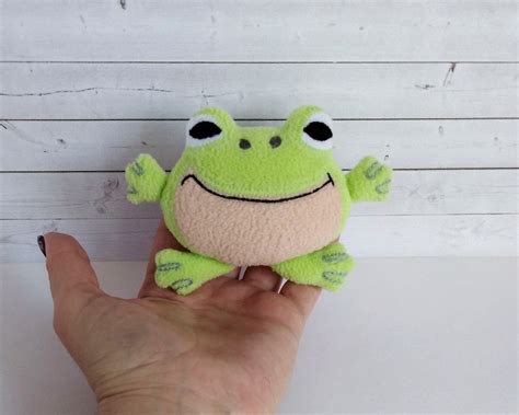 Frog Plush Cute Plushies Baby Toys Newborn Gift Safari | Etsy