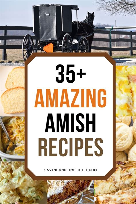 35 Amazing Old Fashioned Amish Recipes - Saving & Simplicity