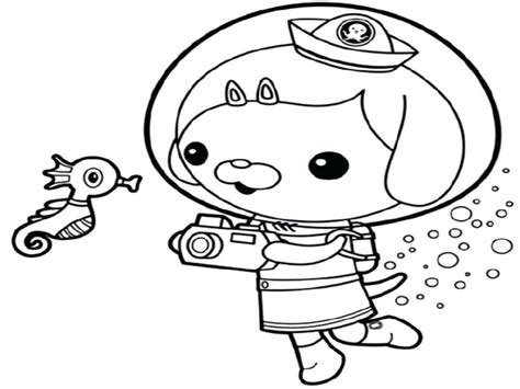 Dashi Octonauts Coloring Pages Coloring Pages