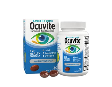 Ocuvite Daily Eye Vitamin and Mineral Supplement