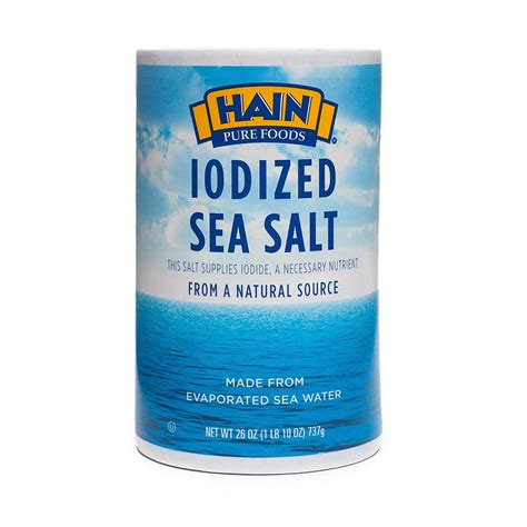 26 oz Iodized Sea Salt by Hain Pure Foods - Thrive Market