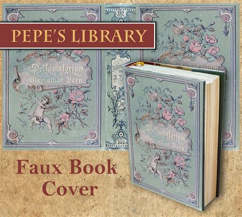 Printable Vintage Book Covers / Antique Decor / Vintage Book Cover ...