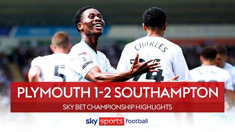 Plymouth 1-2 Southampton: Che Adams scores stoppage-time winner for ...