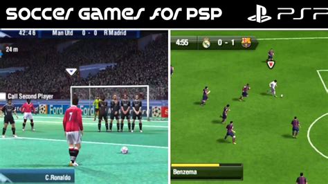 Top 5 Best Soccer Games for PSP - YouTube