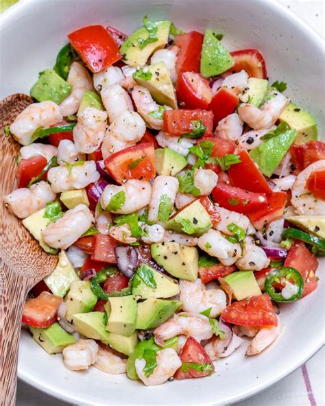 Eat Fresh with this Cilantro Lime Shrimp Ceviche Chopped Salad! | Clean ...