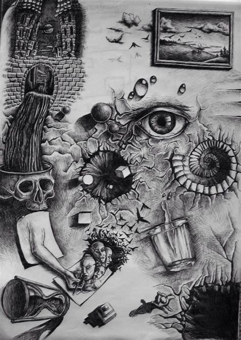 surreal Art Drawing Ideas Illustrations - Eugenio Samia