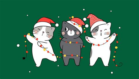 70+ Cool Christmas Cat Puns Captions For All Cat Lovers