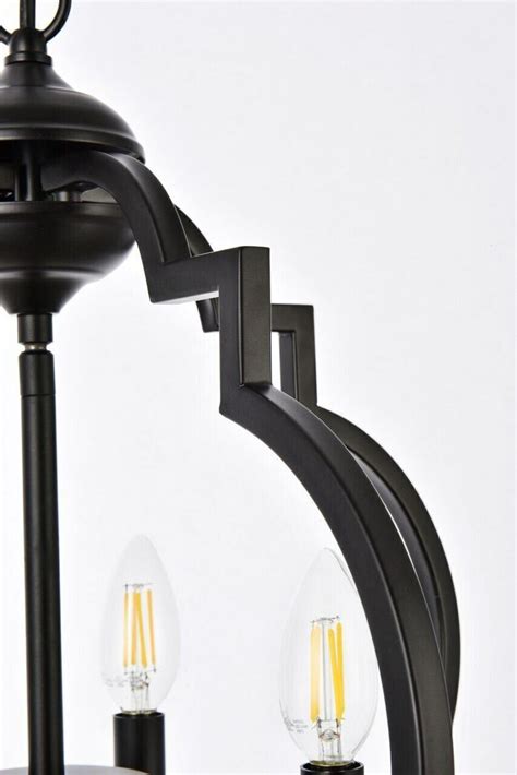 Black Pendant Farmhouse Kitchen Island Lighting Dining Room Chandelier ...