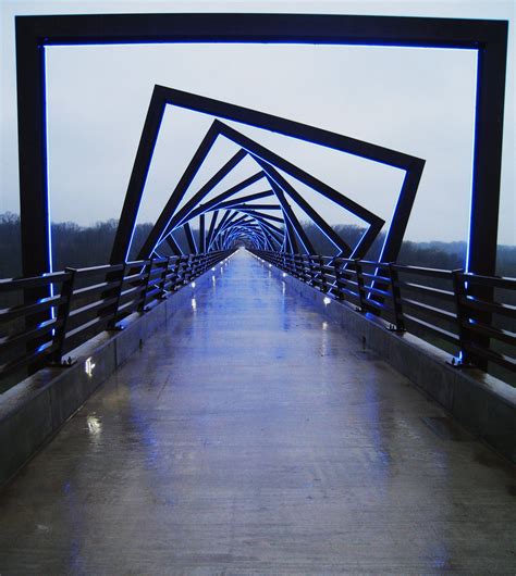 High trestle trail bridge! Bridge Design, Bay Bridge, Amazing Places, The Good Place, Trail ...