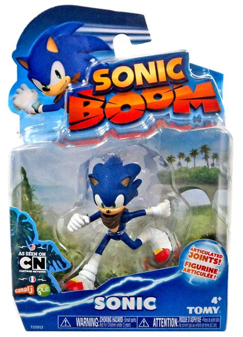 Sonic The Hedgehog Sonic Boom Sonic 3 Action Figure 22012 TOMY, Inc ...