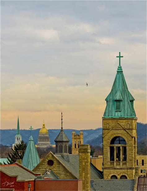 Charleston WV skyline by TDean photography | West virginia, Country ...