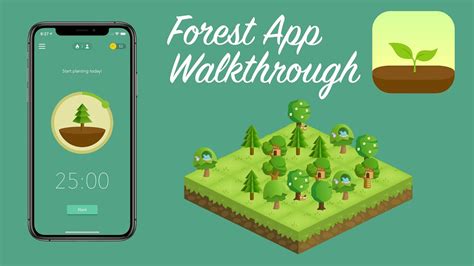 How I Use Forest for Deep Work Sessions | Forest App Walkthrough - YouTube