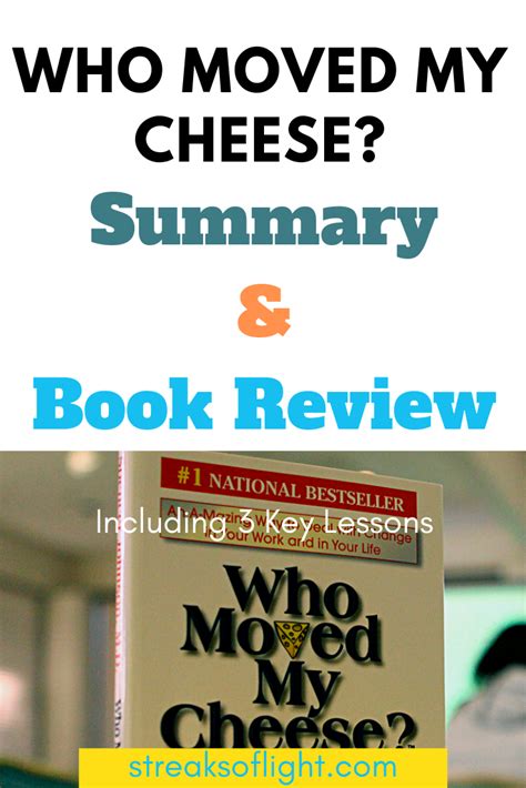 Who Moved My Cheese Book Review and Summary