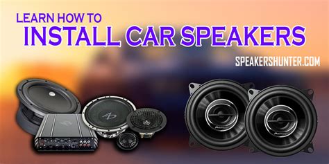 How to Install Car Speakers Without Spending Money