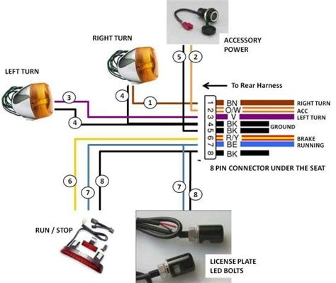 Motorcycle Tail Light Wiring Diagram