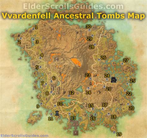 Eso Vvardenfell Ancestral Tombs Map | SexiezPix Web Porn