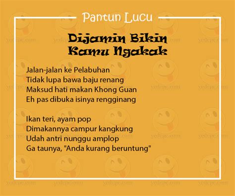 Pantun Lucu Terbaru | Cerita Lucu, Komik Lucu dan Humor Terbaru