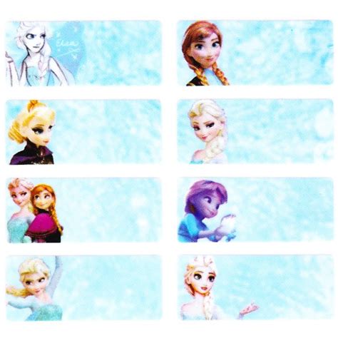 Frozen Name Tags Free Printable