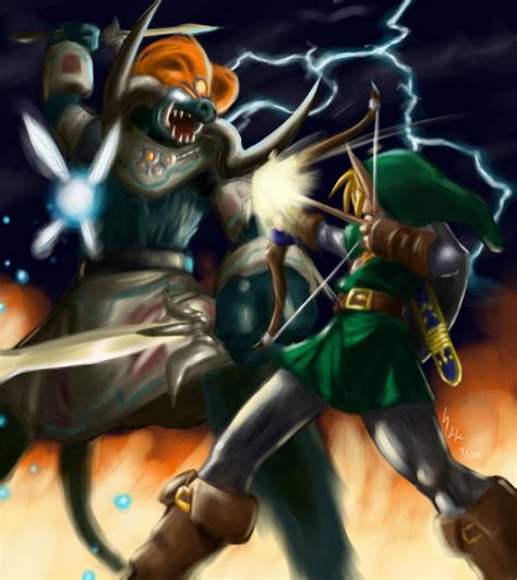 Link VS Ganon final by gts on DeviantArt