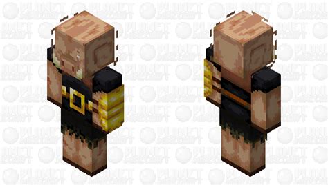 Piglin Brute Minecraft Skin