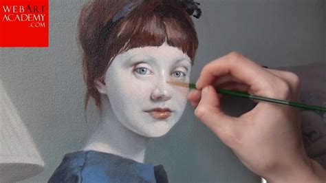 How to paint a realistic portrait | oil painting techniques - YouTube