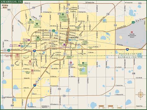 Amarillo Map Of Texas | Business Ideas 2013 - Printable Map Of Amarillo ...