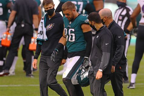 Eagles’ Zach Ertz expected to miss 3 to 4 weeks with ankle injury - Fake Teams