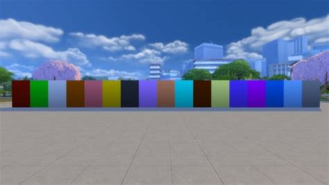 Solid color wall paint by David L89 at Mod The Sims » Sims 4 Updates