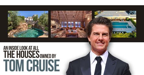 An inside look at all the houses owned by Tom Cruise - RTF