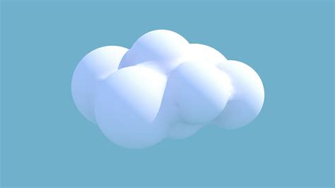 Cloud Free 3D Models download - Free3D