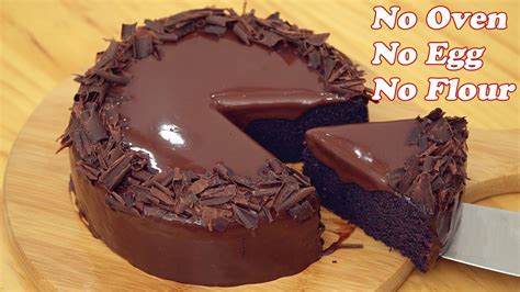 No Oven Chocolate Cake [Only 3 Ingredients] - Love To Eat Blog