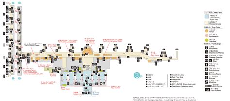 Departure Haneda International Airport Map