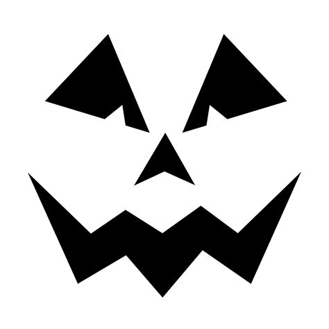 Jack O Lantern Face Stencil Free Stock Photo - Public Domain Pictures