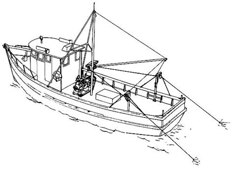 Row Boat Coloring Page