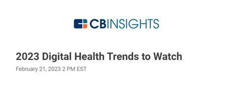 2023 Digital Health Trends to Watch - TechDogs