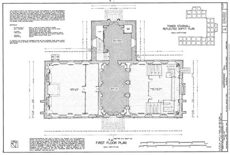 File:HABS measured drawing of the first floor of Independence Hall.jpg - Wikimedia Commons