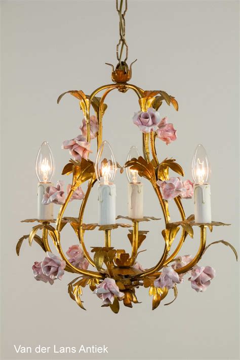 Italian chandelier / sold - Van der Lans Antique Chandeliers