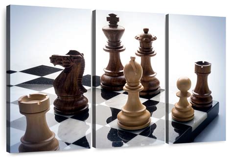 Pieces On The Chess Board Wall Art | Photography