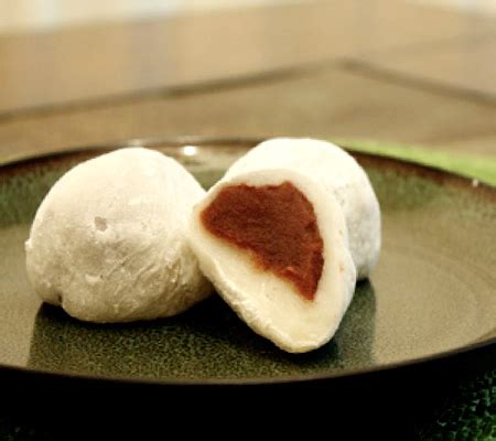 Korean Sticky Rice Cakes With Red Bean Paste Recipes