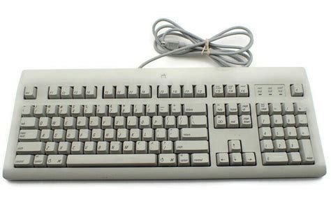 Vintage AppleDesign ADB Keyboard Macintosh Apple Desktop Bus M2980 ...