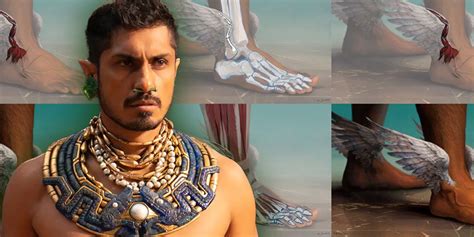 Black Panther 2 Concept Art Reveals the Realistic Anatomy of Namor's Ankle Wings