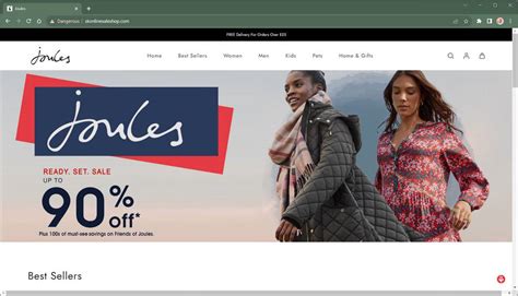 Joules Clearance Sale Scam - Don't Fall For This Trick! | MalwareTips Blog