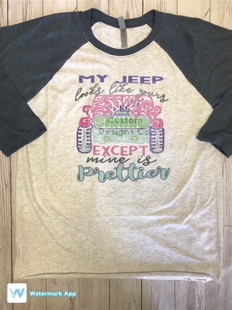 Exotic Jeep, Jeep Girl, Jeep Gear, Custom Jeep, Custom Shirt, Custom Raglan, Custom Shirt ...