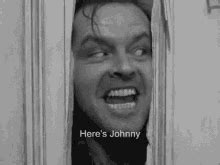 Heres Johnny GIFs | Tenor