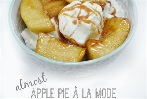 {Recipe} Almost Apple Pie à la Mode - As The Bunny Hops®